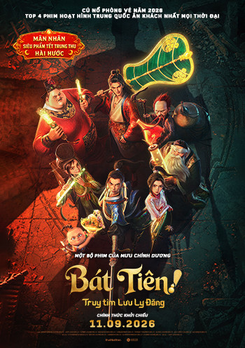 “Bát tiên” sẽ được chiếu tại Việt Nam từ ngày 11/09/2026