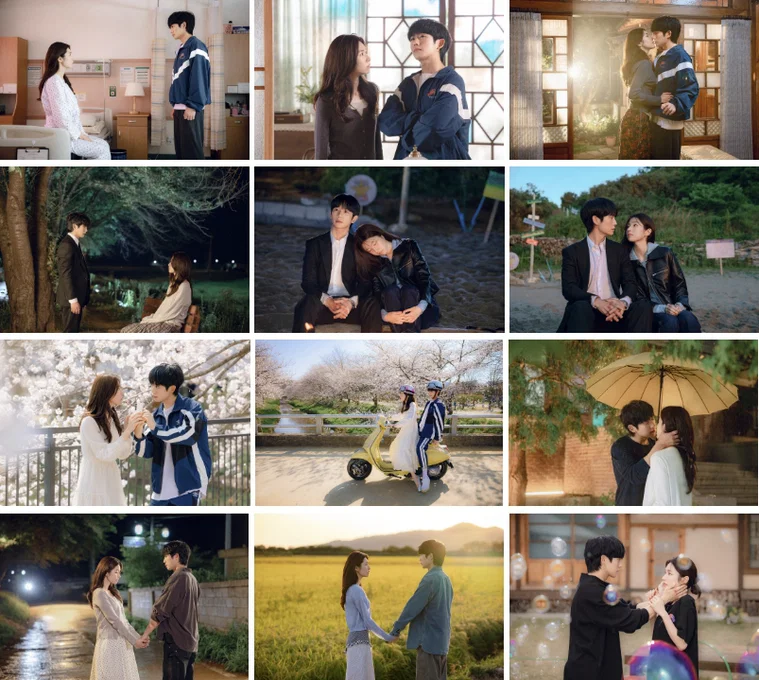 Jung Hae-in và Ha Young trong phim