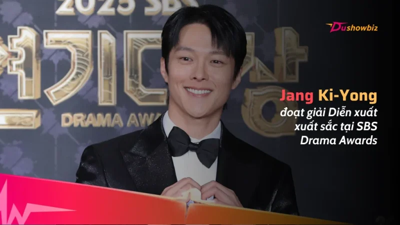 Jang Ki-yong đoạt giải Diễn xuất xuất sắc tại SBS Drama Awards, xác nhận dự án tiếp theo